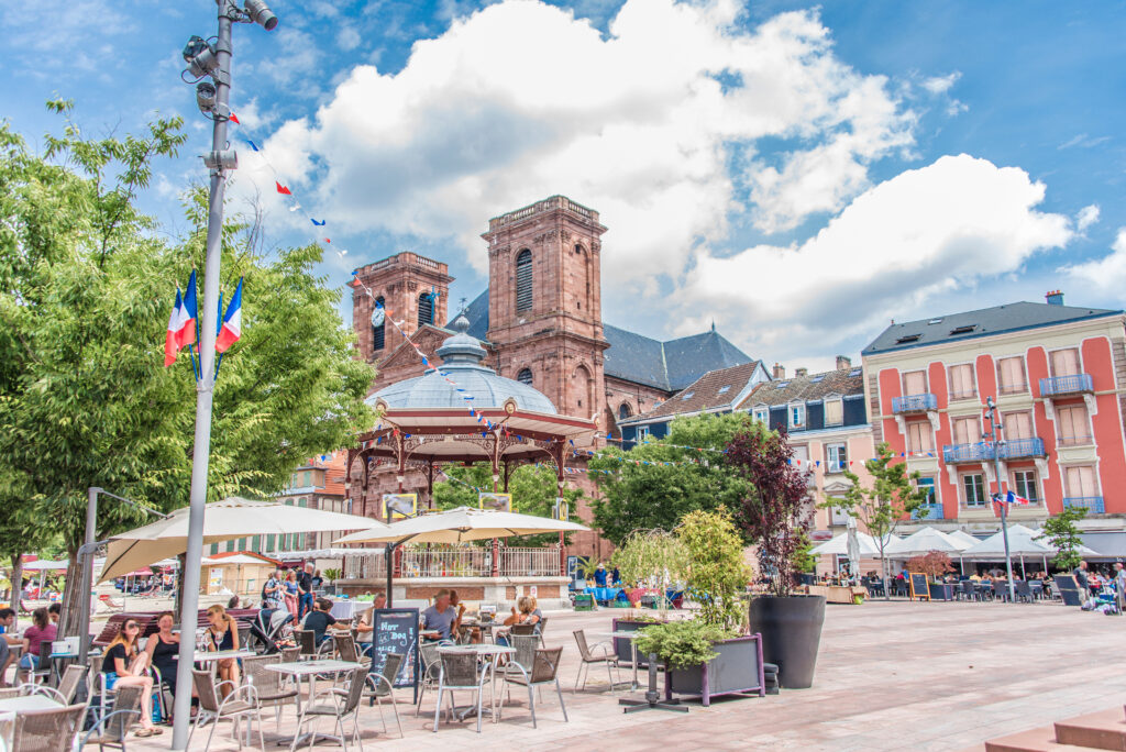 Centre-ville de Belfort.