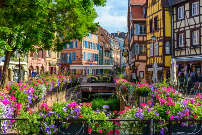 Visite de Colmar près du camping du Lac de la Seigneurie.
